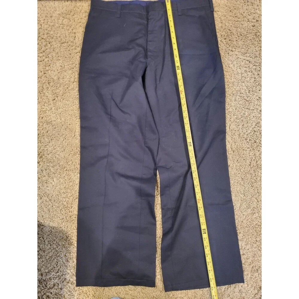 NWT Topps FireWear Safety Apparel Flame Resistant FR Pants Navy Modacrylic 40